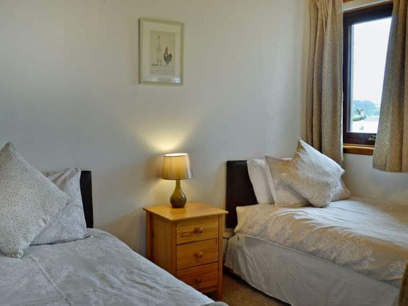Charming twin bedroom | Silver Dee, Crossmichael, near Castle Douglas