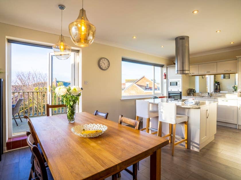 Beautifully presented kitchen area | The Beach House, Beadnell, near Seahouses