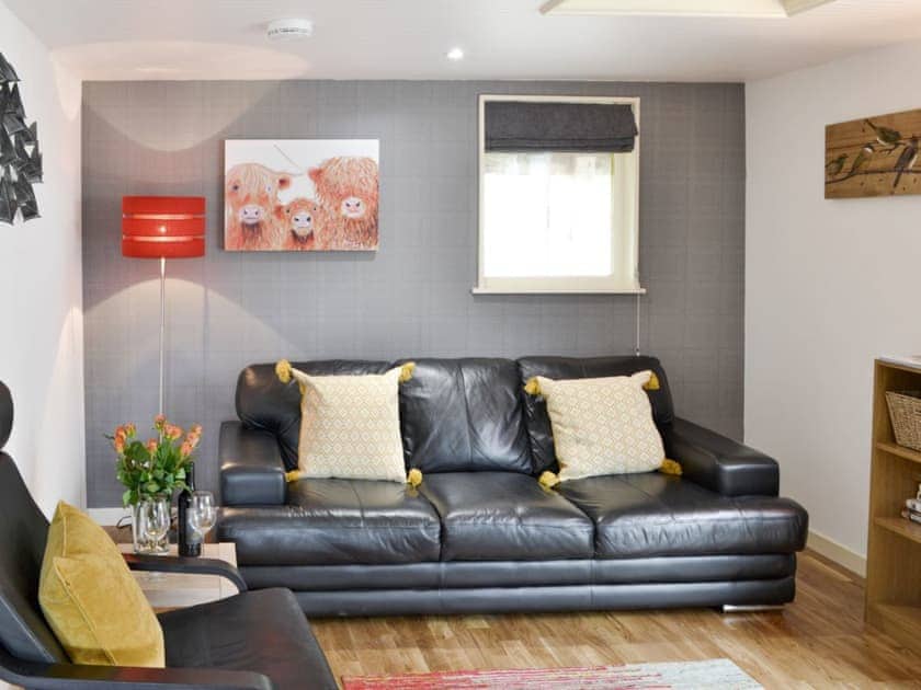 Stylish living room | Heron’s Rest Cottage - Milton, Drumnadrochit, near Inverness
