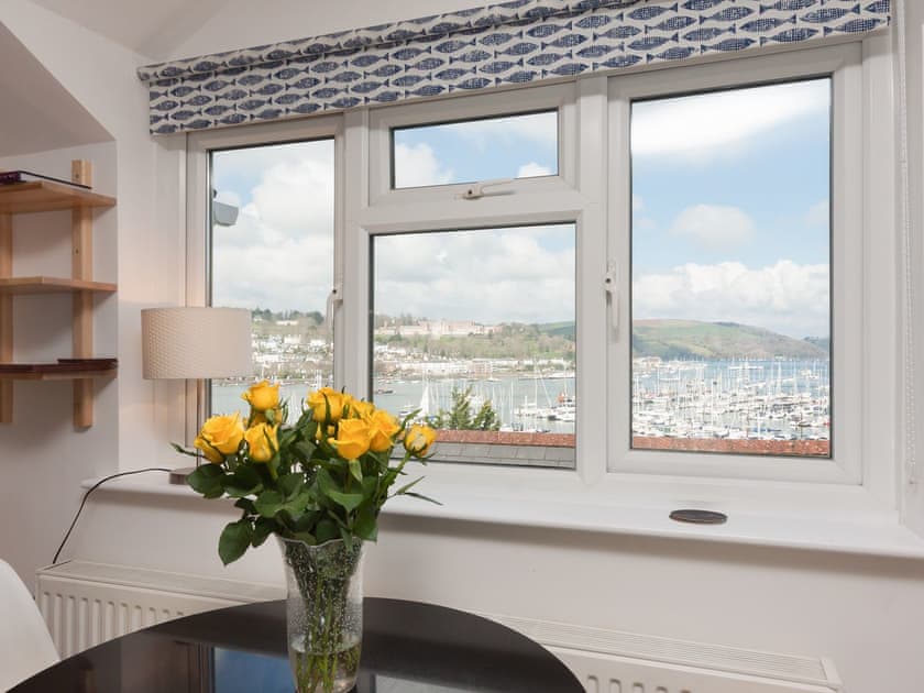 Lovely view from the dining area | College View Upper, Kingswear
