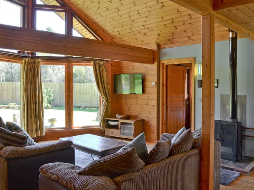 Open plan living space | Wiki Wheels, Trevarren, near Newquay