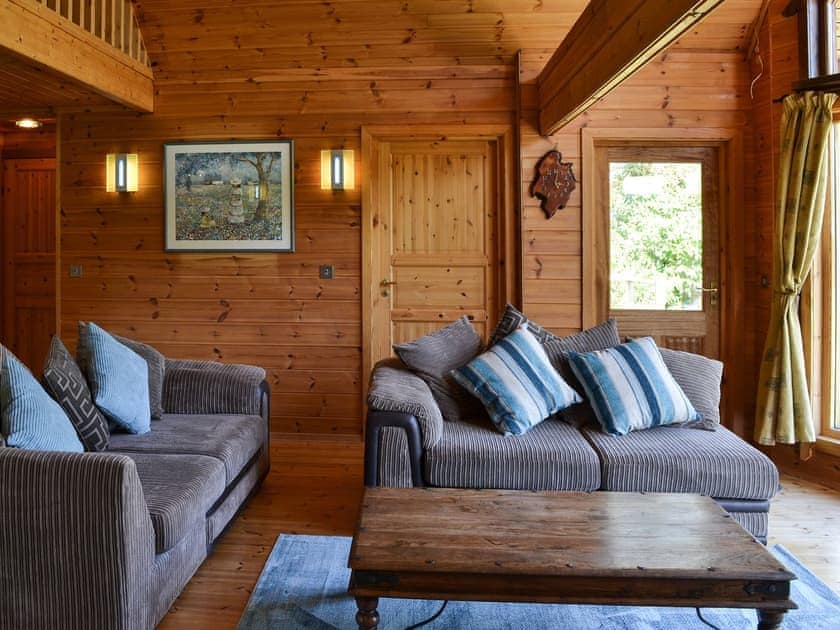 Cosy lounge area | Wiki Wheels, Trevarren, near Newquay