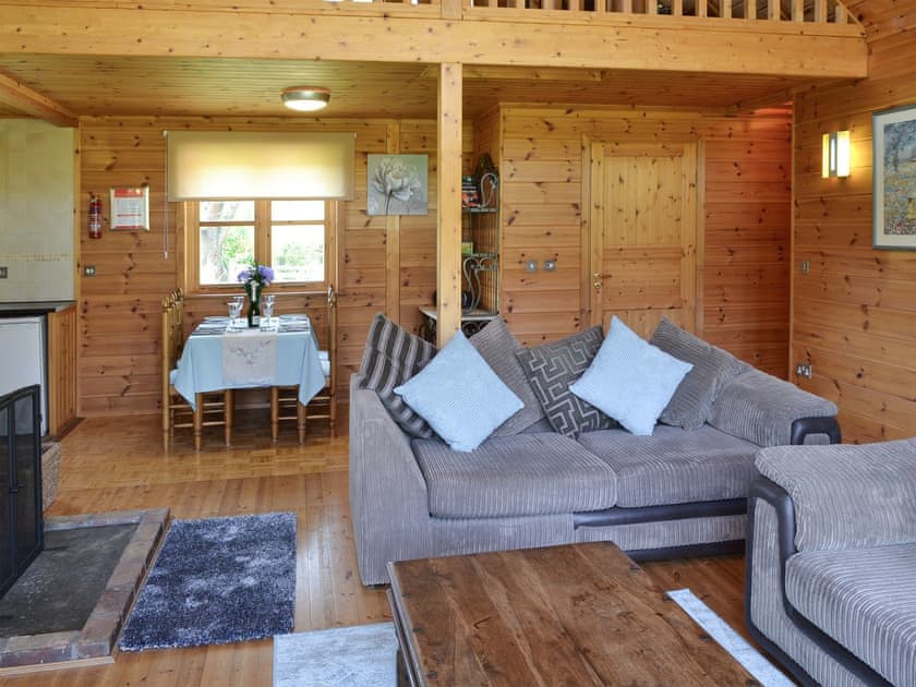 Cosy lounge area | Wiki Wheels, Trevarren, near Newquay