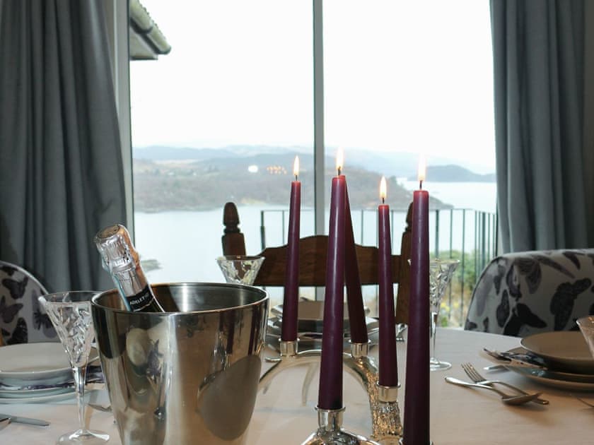 Lovely view from the dining room | Devana Croft, Tarbert