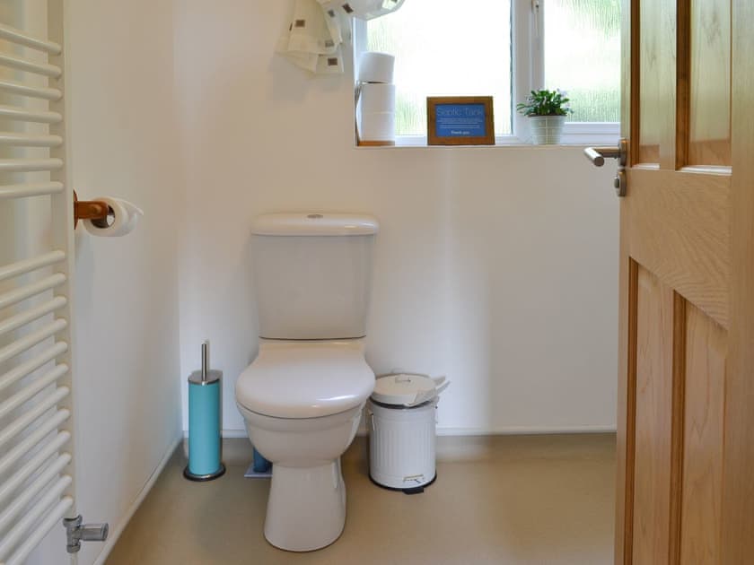 Family shower room with toilet | Poplar Bungalow, Lyng, near Norwich