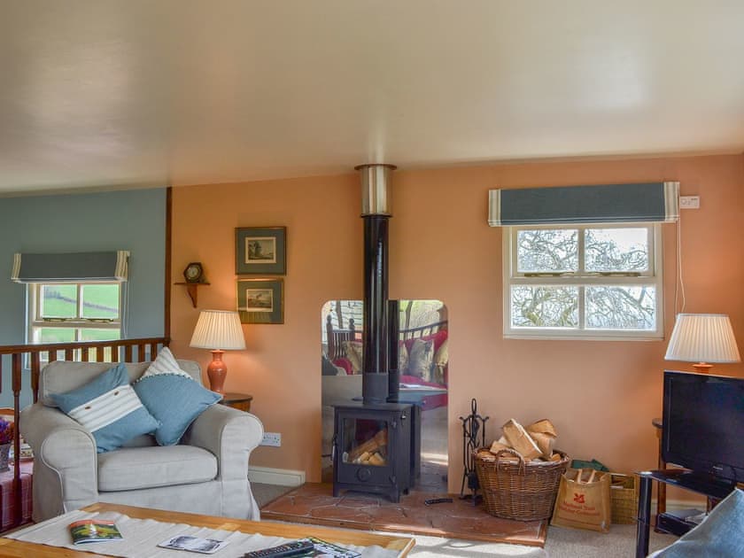 Warm and welcoming living area | Bugatti House, Bosbury, near Ledbury