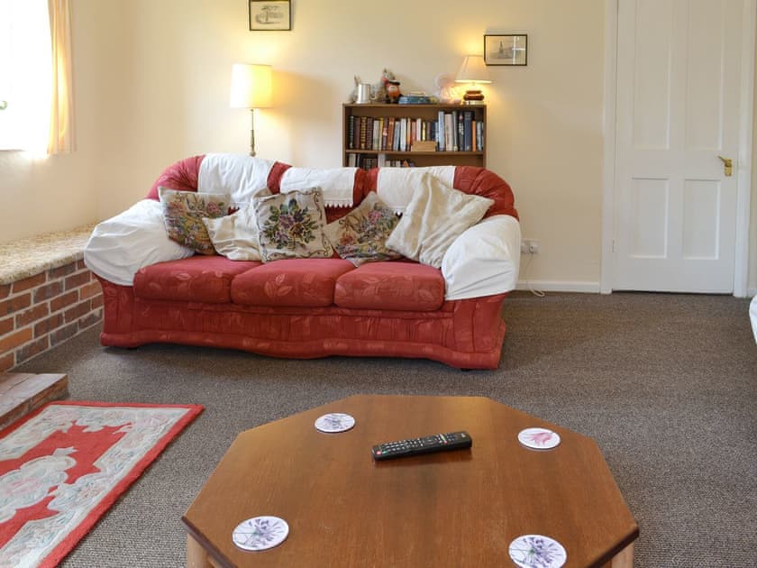 Spacious living room | The Lodge - Scarning Dale Cottages, Scarning, near Dereham