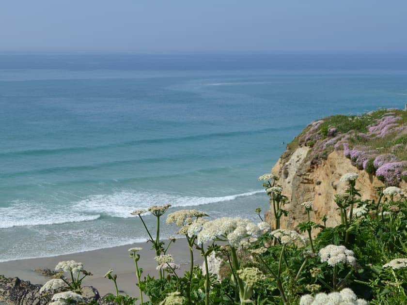 Wonderful sea views from the cliff tops