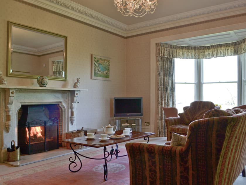 Spacious and sumptuous living room | Tirril Lodge, Tirril, Ullswater