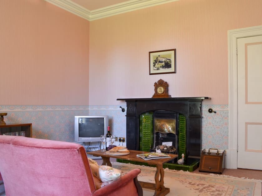 Sitting room with TV | Tirril Lodge, Tirril, Ullswater