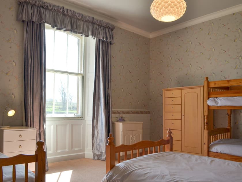Bunk bedroom with additional beds | Tirril Lodge, Tirril, Ullswater