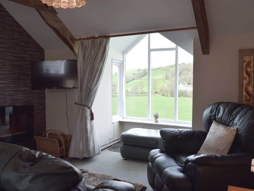 Living room | Upper Mill Barn - Pantgwyn Farm Cottages, White Mill, near Carmarthen