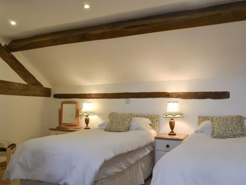 Twin bedroom | Oak Cottage, Trefonen, near Oswestry