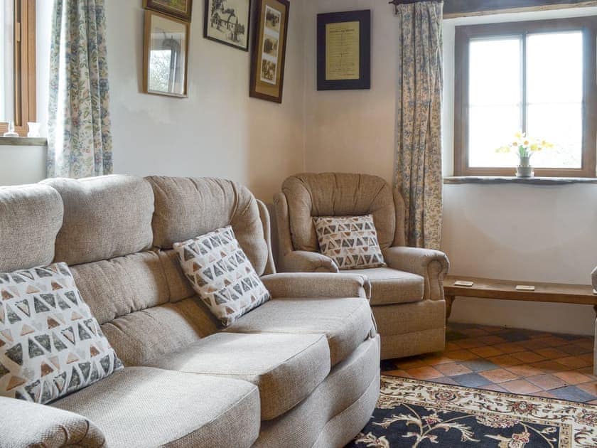 Cosy living room | Titchbourne Cottage, Clee St Margaret, near Ludlow
