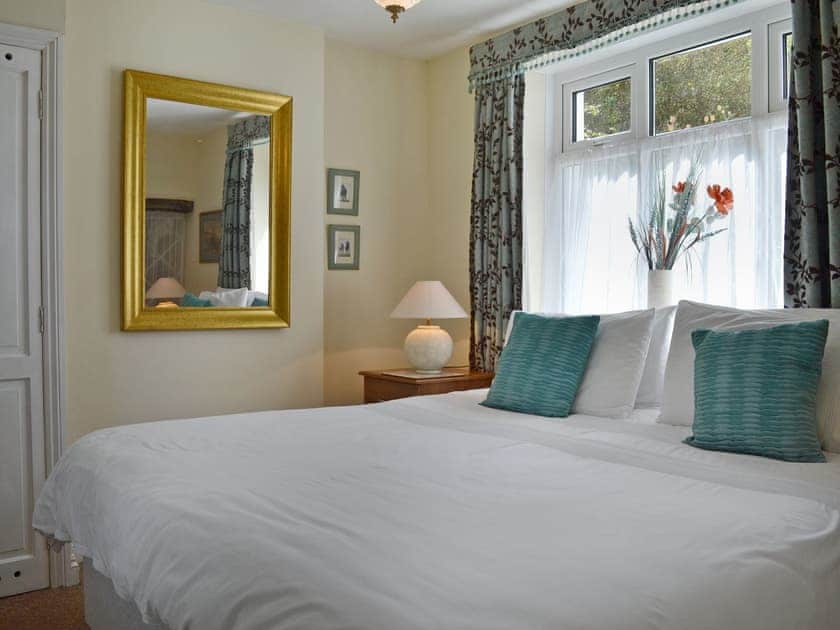 Elegantly decorated double bedroom | Nell’s Cottage, Dalton-in-Furness