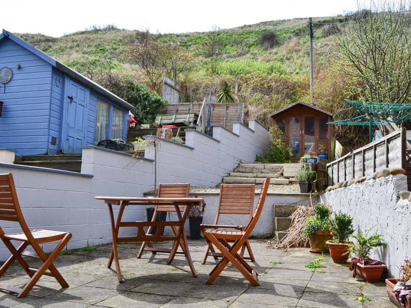 Sitting out area | Archie’s Cottage, Burnmouth, near Eyemouth