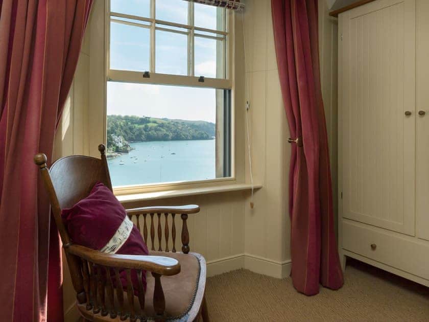 Wonderful views from double bedroom | The Chartloft, Dartmouth