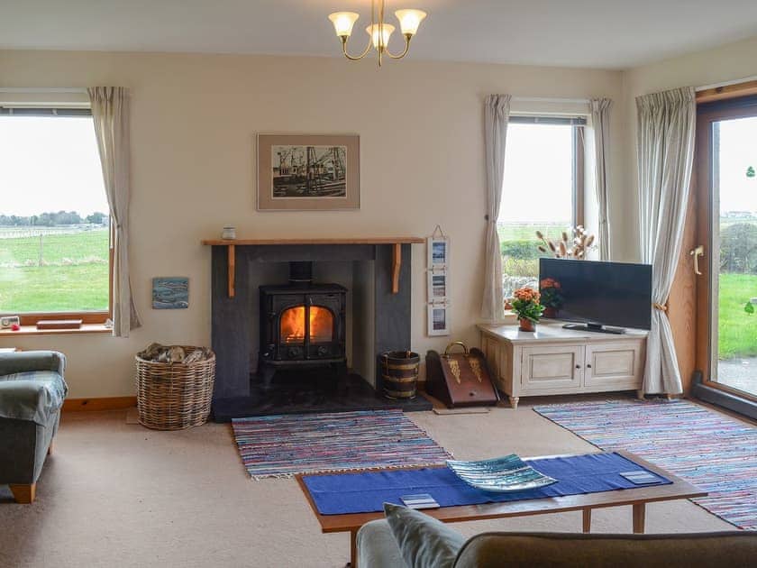 Living room | Curlew Croft, North Keiss, Caithness