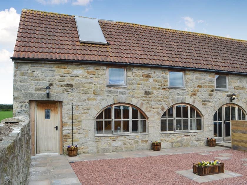 Converted barn with private hot tub | The Arches, Longdyke, near Morpeth