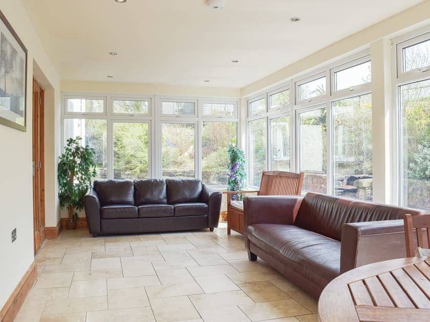 Conservatory | Ty-Canol - Three Rivers Farm Cottages, Ferryside