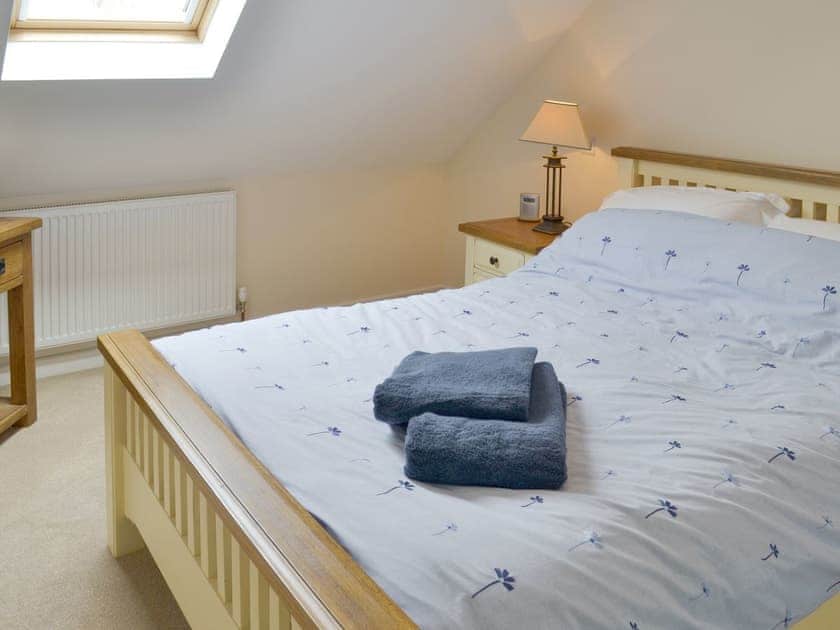 Relaxing double bedroom | The Lodge, Wedmore, near Cheddar
