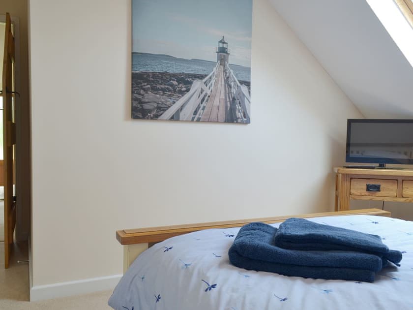 Peaceful double bedroom | The Lodge, Wedmore, near Cheddar