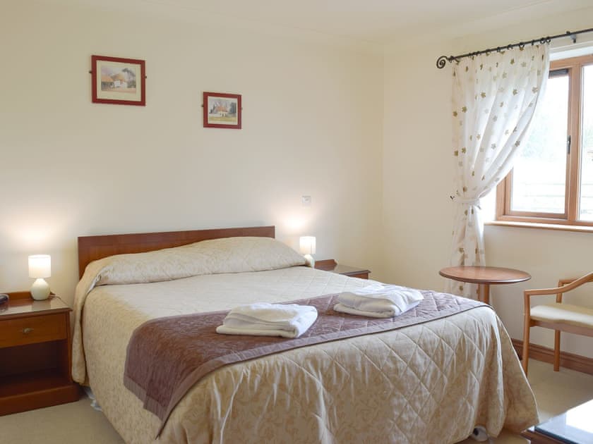 Comfortable double bedroom | Pentre Cottage - Three Rivers Farm Cottages, Ferryside