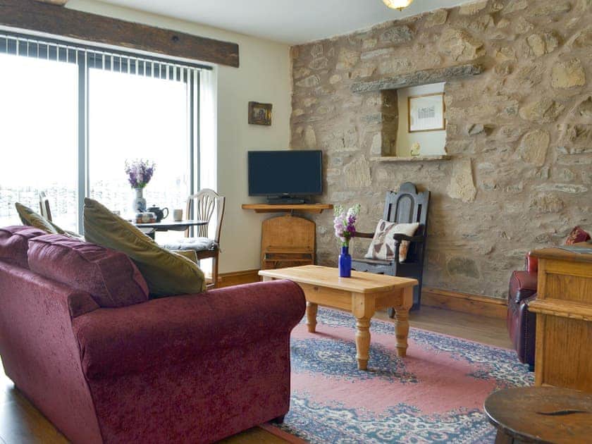 Characterful living room | The Den - High Thorn Farm Cottages, Selside near Kendal