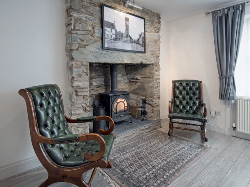 Thoughtfully renovated kitchen with wood burner | Callander’s, Gatehouse of Fleet