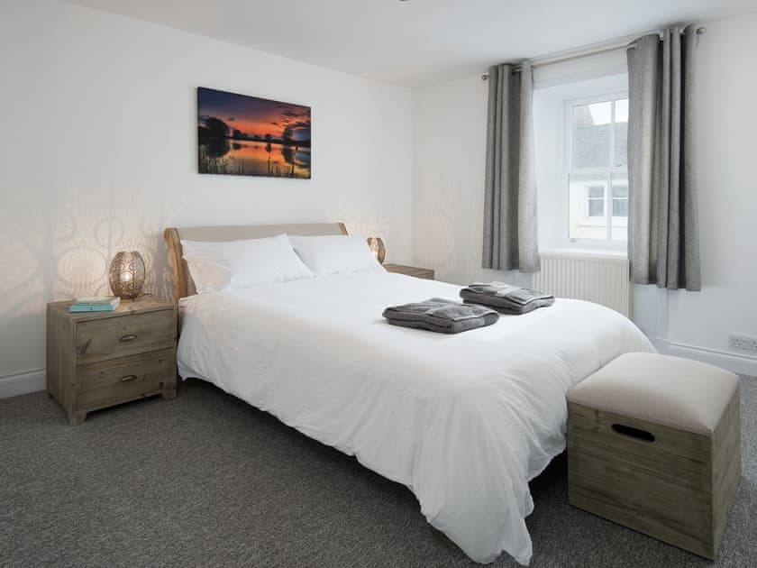 Sumptuous double bedroom | Callander’s, Gatehouse of Fleet