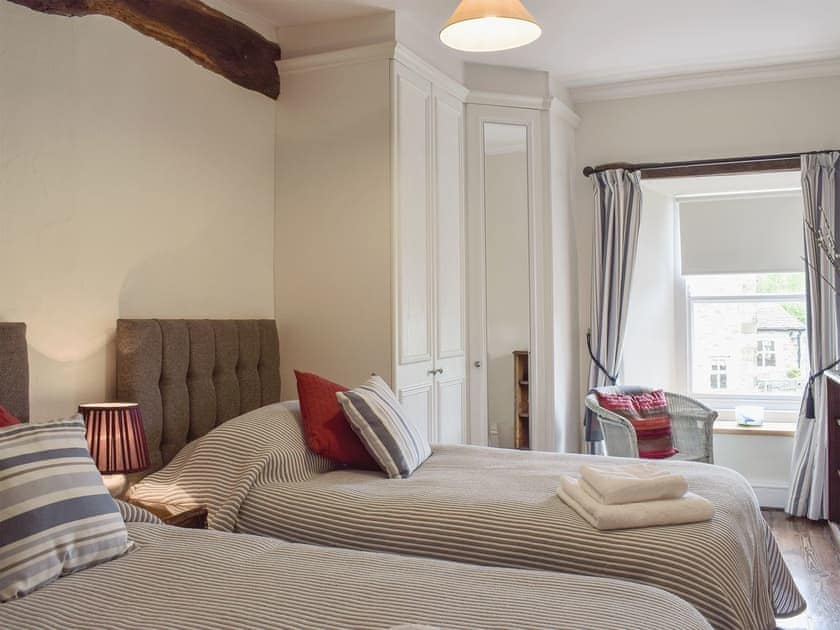 Cosy twin bedroom | Cam Cottage, Kettlewell, near Grassington