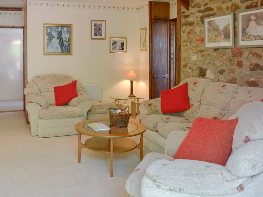 Comfortable living area | The Garden Room - Cobblestones, Marldon, near Paignton