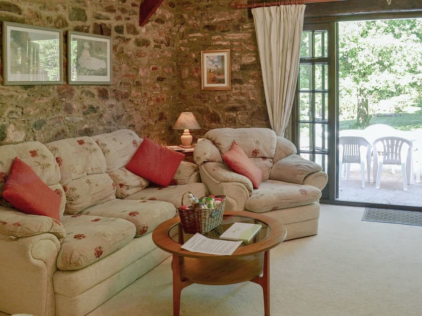 Comfortable living area | The Garden Room - Cobblestones, Marldon, near Paignton