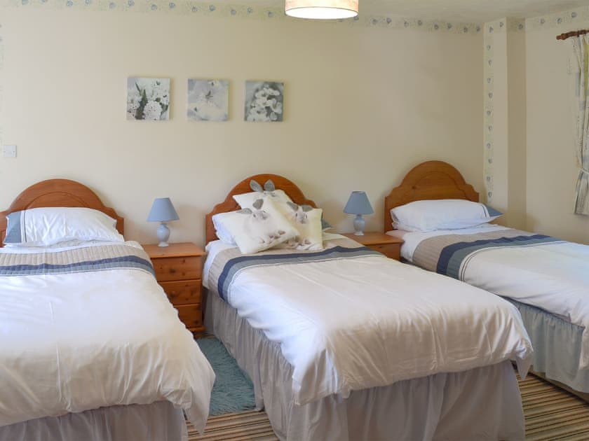 Good sized triple bedroom | The Garden Room - Cobblestones, Marldon, near Paignton