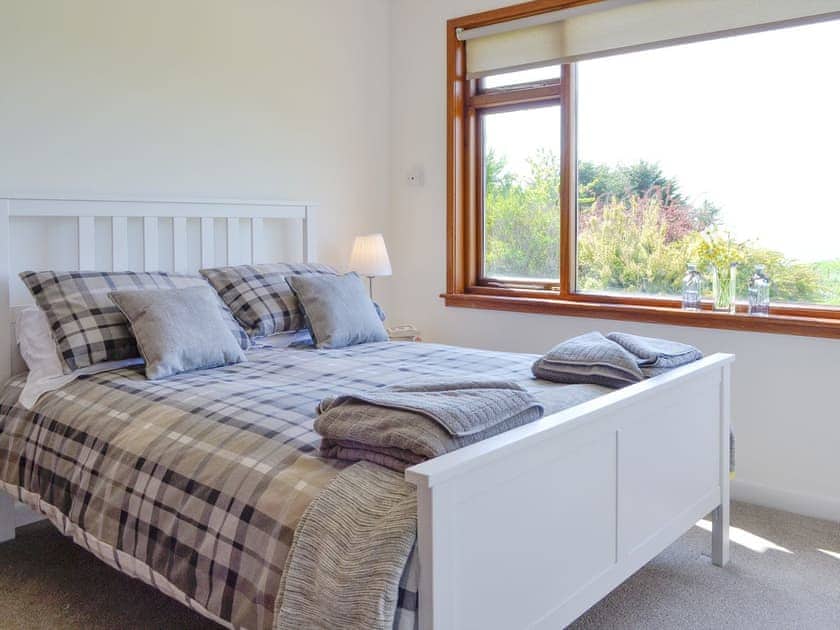 Relaxing master bedroom | Sweet Hope, St Cyrus, near Montrose