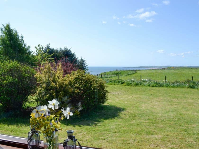 Amazing sea views from the master bedroom | Sweet Hope, St Cyrus, near Montrose