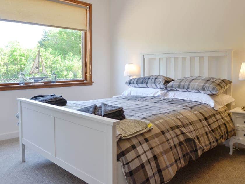 Comfortable second double bedroom | Sweet Hope, St Cyrus, near Montrose