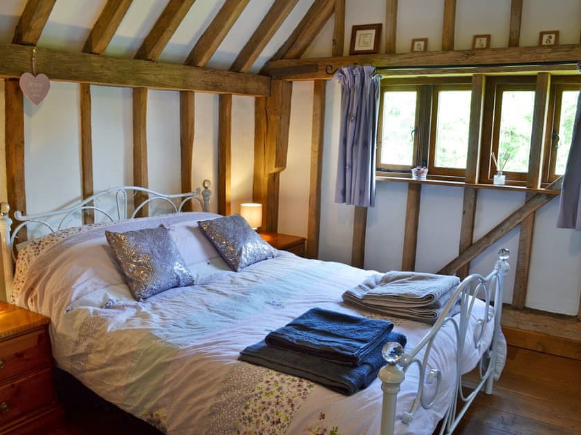 Relaxing double bedroom | Romden Barn, Smarden, near Ashford