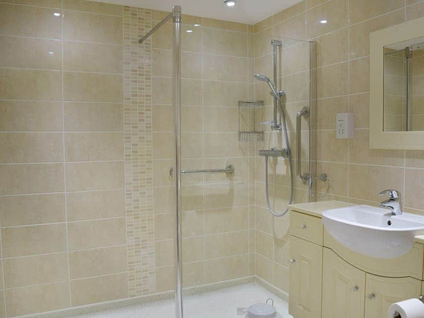Generous sized shower room | The Annexe, Clacton-on-Sea
