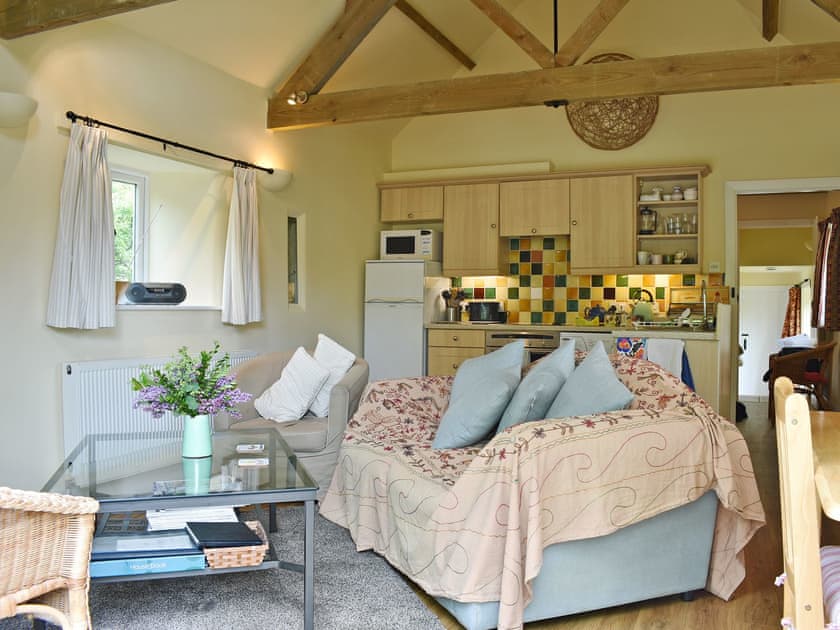 Cosily renovated open plan living space | The Old Forge, Lower Wraxall, near Dorchester