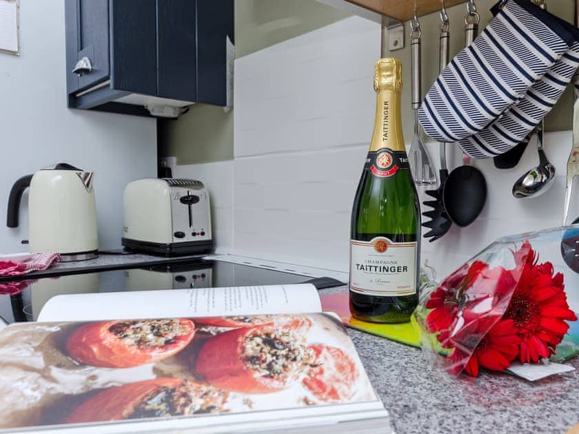 Contemporary styled kitchen area | Bailey’s Barn, Bonsall, near Matlock