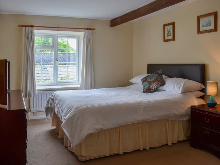 Charming double bedroom | Granary - Trimstone Manor Cottages, Trimstone, near Woolacombe