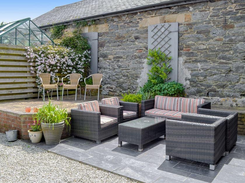 Delightful sitting out area | Trescowthick Barn, St Newlyn, near Newquay