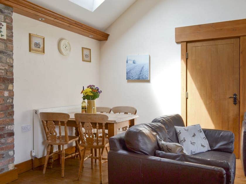 Convenient dining area | Meadow View - Struncheon Hill Farm, Brandesburton, near Bridlington