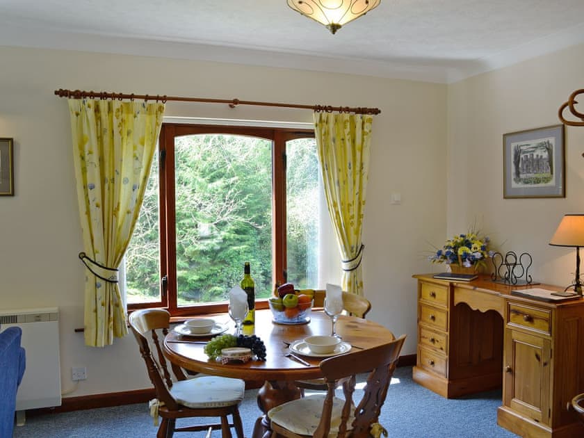 Colourful dining area | Waterwheel - Maidenholm, Dalbeattie, near Dumfries