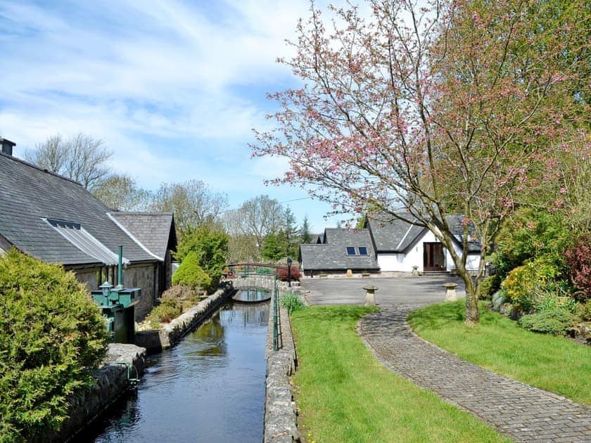 Secluded riverside gardens | Waterwheel, Anvil - Maidenholm, Dalbeattie, near Dumfries