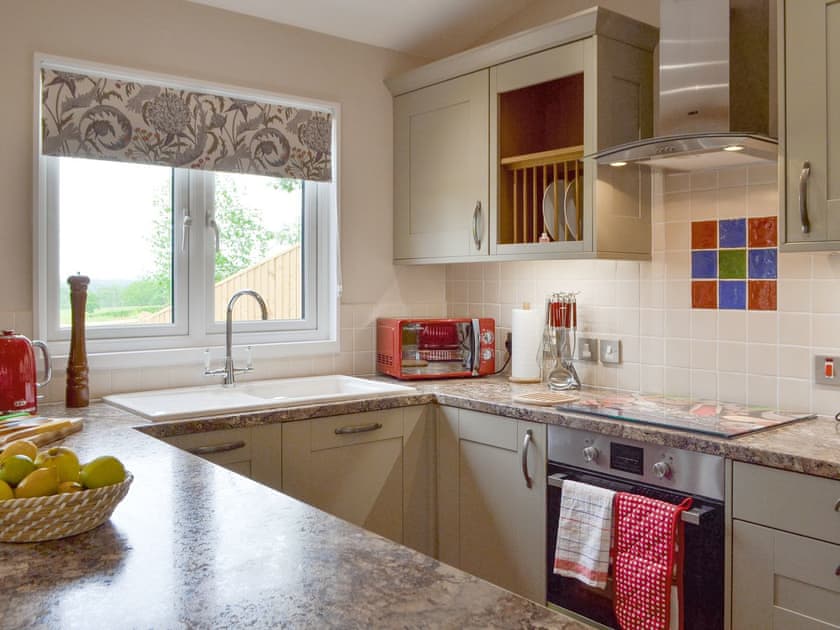 Fully-appointed fitted kitchen | Cedar Lodge, Cowbeech, near Hailsham