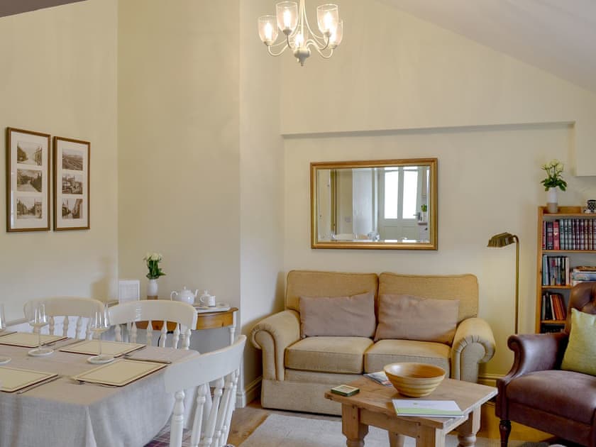Comfortable open plan living space | Alphin Apartment, Mossley