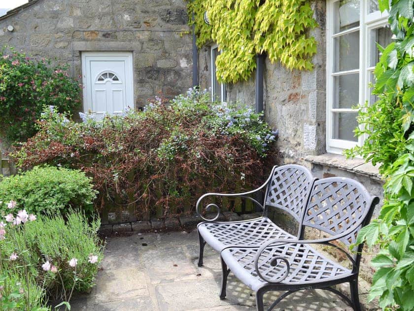 Sitting out area | Clematis Cottage, Burnsall