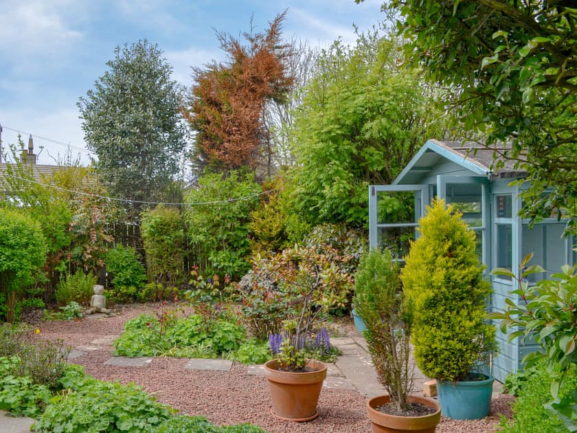 Delightful garden | Summerhouse Cottage, Beadnell, near Seahouses